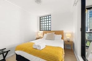 2 chambres, fer et planche Ă repasser, Wi-Fi, draps fournis