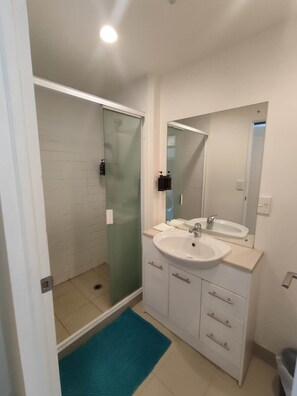 Bathroom - 3 Double 1 Single 2 Sofa Beds apartment (Auckland)