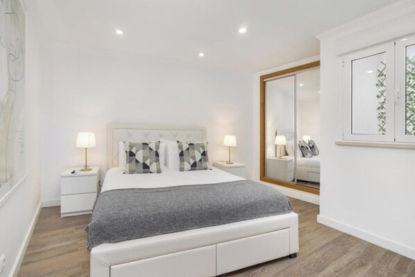 3 bedrooms, iron/ironing board, travel cot, WiFi