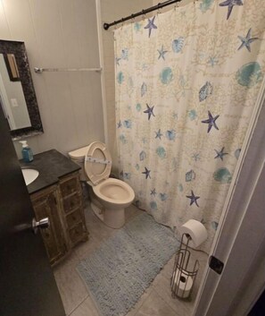 SĂšche-cheveux, serviettes fournies, papier toilette