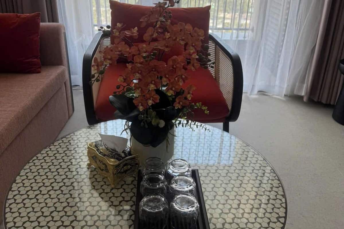 Luxury Apartment, 2 Bedrooms, Balcony, City View | In-room safe, desk, iron/ironing board, free WiFi