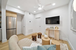 Living area - Mediterranean Villa Vibes #2 at East Downtown (Houston)