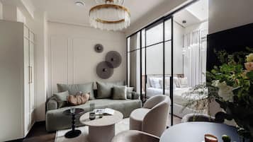 Apartamento superior | Sala de estar