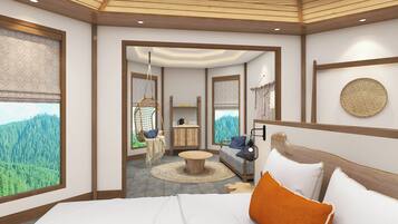 Minibar, in-room safe, blackout drapes, soundproofing