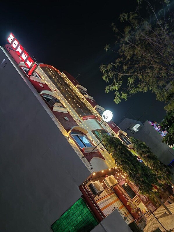 Façade de l’hébergement