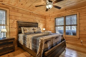 2 bedrooms, iron/ironing board, free WiFi, bed sheets - Ellijay Creekside | Ellijay, GA (Ellijay)