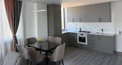 Stunning Penthouse with Sea, Mountain & City Views Central Kobuleti This elegant