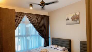 1 bedroom, iron/ironing board, WiFi, bed sheets