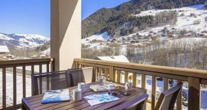 Appartement proche des pistes avec accÚs piscine chauffée + spa