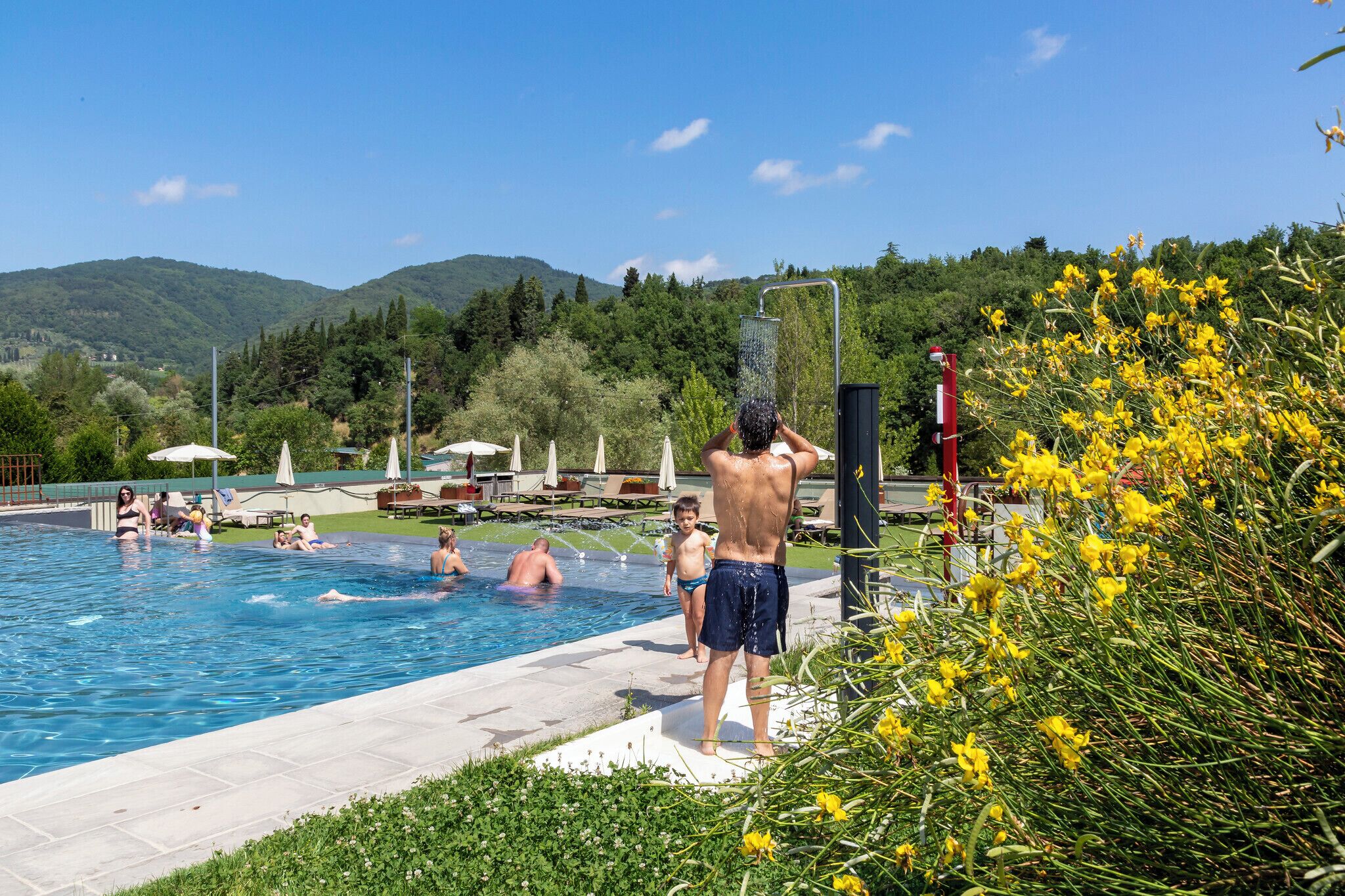 Seasonal outdoor pool