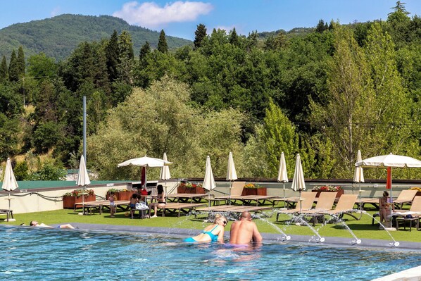Seasonal outdoor pool