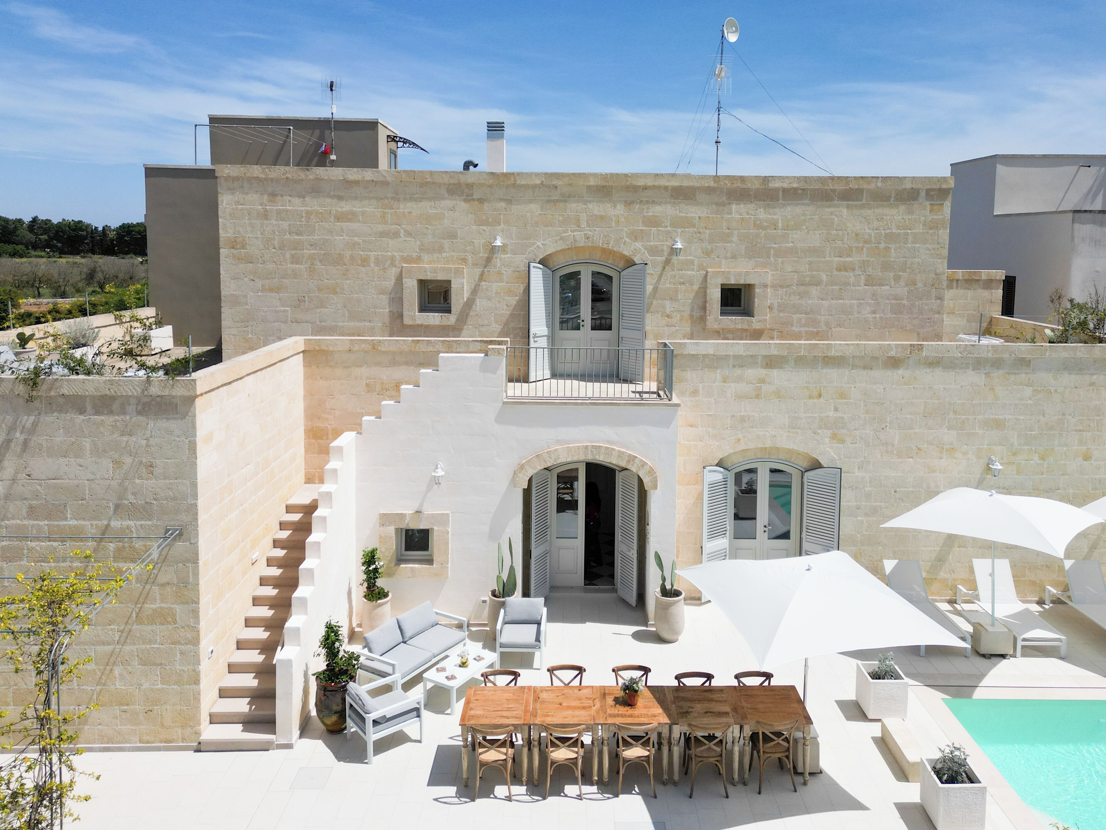 Voorkant van accommodatie