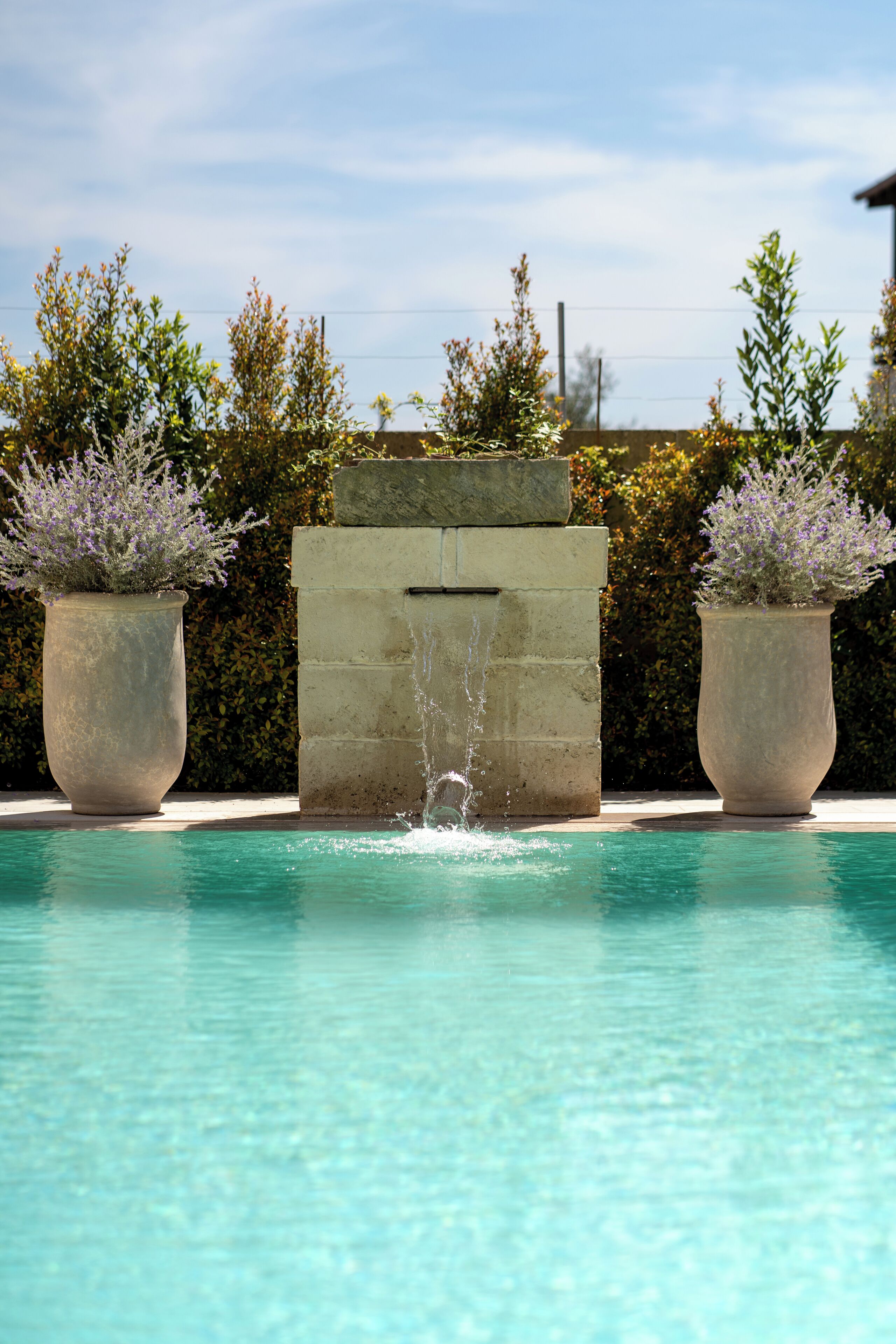 Seasonal outdoor pool