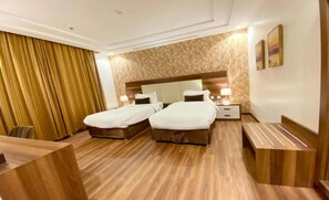 1 dormitorio, escritorio, wifi gratis y ropa de cama