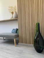 Apartment, 2 Bedrooms, Patio, Mountain View | Iron/ironing board, free WiFi