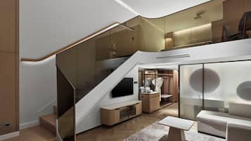 Family Loft, 1 King Bed with Sofa bed, Housekeeping, Park View | 1 bedroom, down comforters, laptop workspace, free WiFi