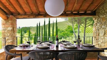 Udendørs spisemuligheder