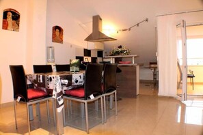 Basic Apartment, 2 Bedrooms, Non Smoking, Balcony | Living area