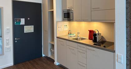 Ferienwohnung 'Auszeit Mit Pflege 4' mit Privatterrasse, Gemeinschaftsgarten und Wi-Fi
