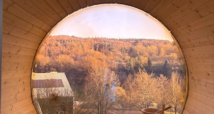 Maison de vacances 'Sternschnuppe' avec vue sur le lac, Wi-Fi et climatisation