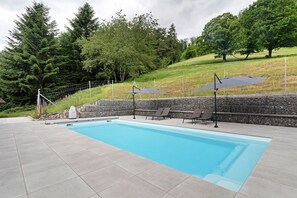 Pool - Holiday Home 'Huber' with Mountain View, Shared Pool and Wi-Fi (Ohlsbach)