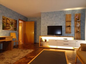 Tv och en stereo