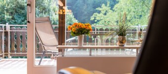 Appartement "Sonnenschein" avec jardin partagé, balcon et Wi-Fi