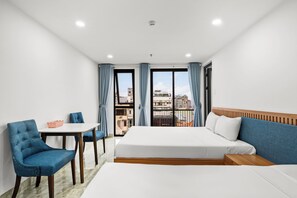 Family Apartment, City View | View from room
