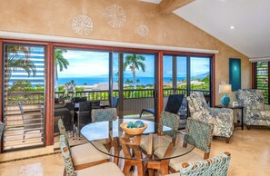 Luxury Apartment, Ocean View, Garden Area | Living area - Refined Resort Wailea Oceanview Vistas (Kihei)