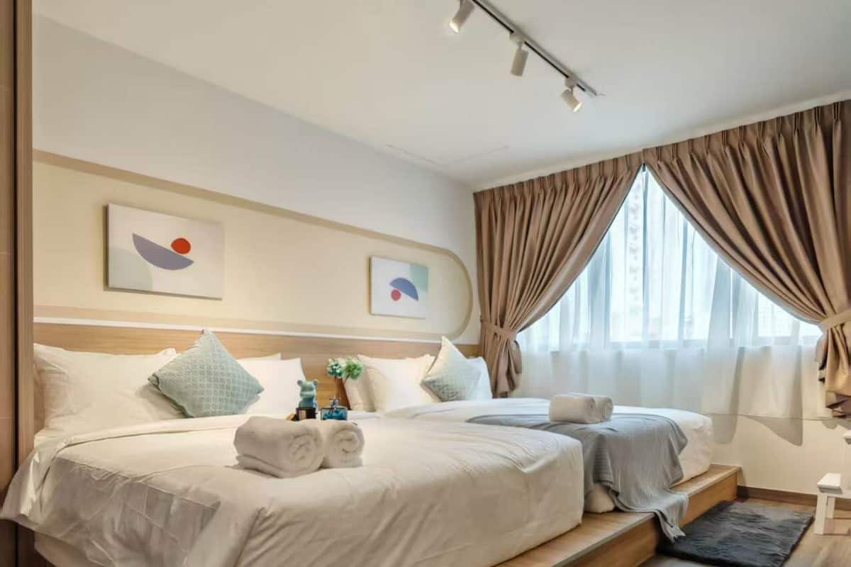 Loft Double king-size bed - Family room suite