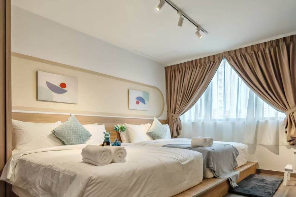 Loft Double king-size bed - Family room suite | 2 bedrooms, free WiFi