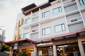 Façade de l’hébergement