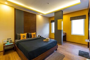 Habitación doble Premium | Cortinas blackout, wifi gratis y ropa de cama