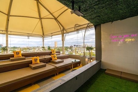 Sala de estar en el lobby