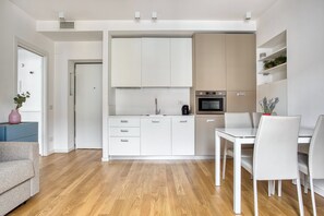 Familjelägenhet - utsikt mot staden | Eget kök