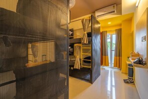 Bed in 4 Bed Mixed Dormitory with Balcony
