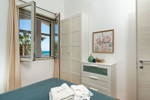 2 bedrooms, iron/ironing board, travel crib, free WiFi