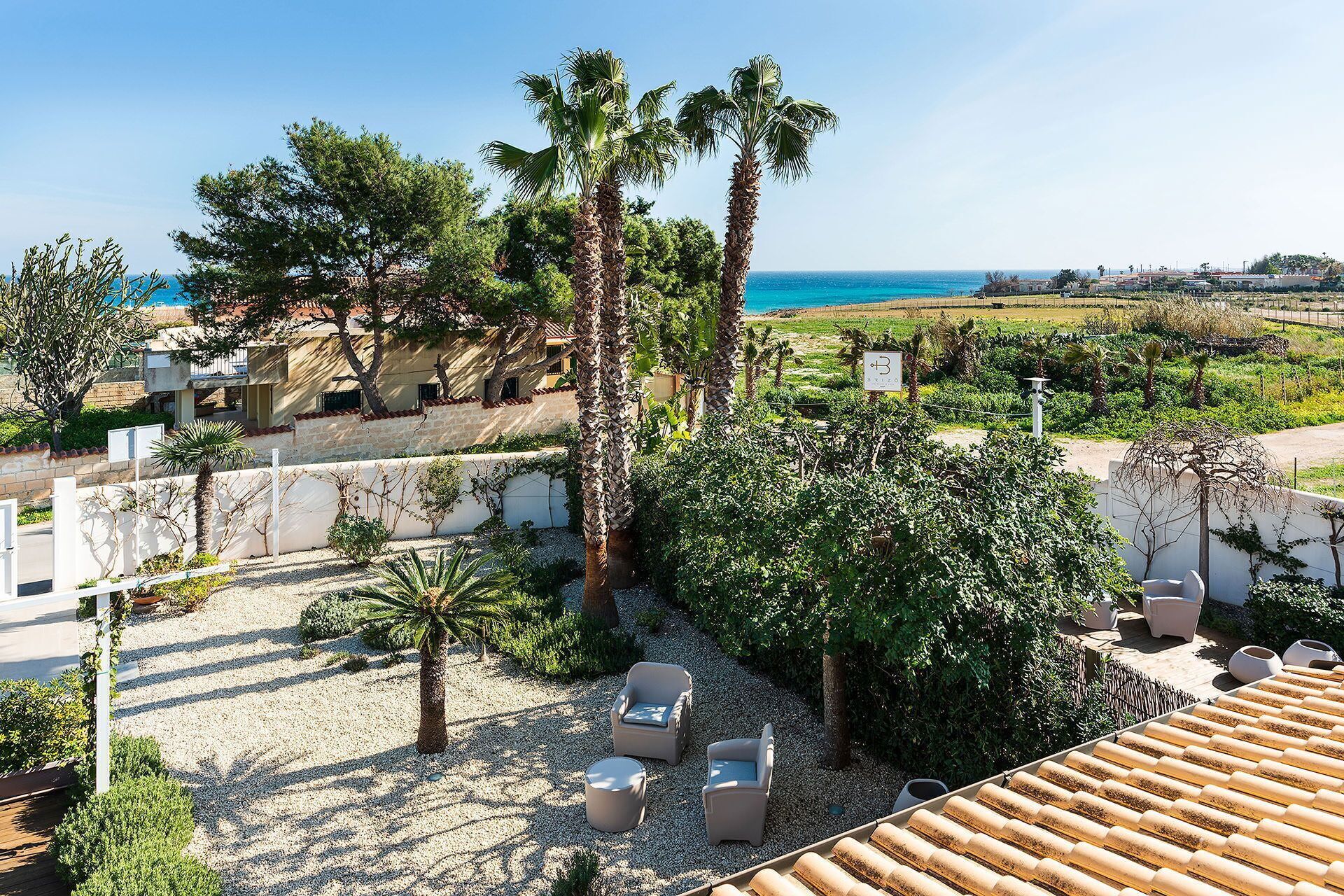 Terrein van de accommodatie