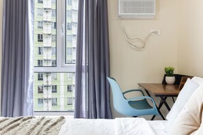 1 chambre, fer et planche à repasser, Wi-Fi, draps fournis