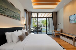 In-room safe, bed sheets - A.Z. Sunrise Resort & Fitness Club (Choeng Thale)