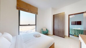 2 bedrooms, iron/ironing board, free WiFi, bed sheets