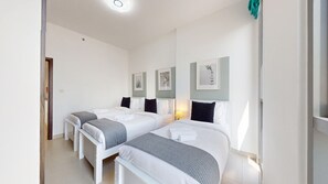 2 habitaciones, tabla de planchar con plancha y wifi gratis