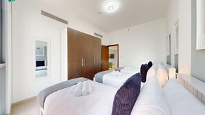 2 habitaciones, tabla de planchar con plancha y wifi gratis