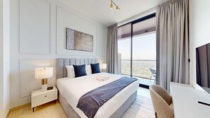 1 slaapkamer, een strijkplank/strijkijzer, gratis wifi, beddengoed