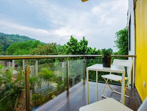 Vue depuis le balcon