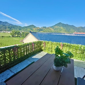 Terrasse sur le toit