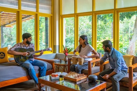 Planta do andar. The Hosteller Chikmagalur