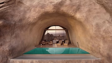 One Bedroom Mountain Cave Suite | Premium bedding, down comforters, minibar (some free items)