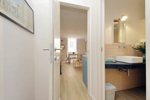 Lägenhet (1 Bedroom) | Badrum | Dusch och bidé