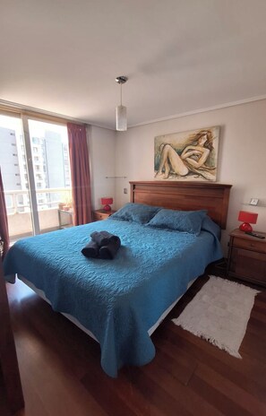 1 bedroom, WiFi, bed sheets - Apartment 10 min from the Congress and the sea Ideal for rest or work (good wifi) (Valparaíso)